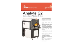 CETAC - Model G2 - Analyte Excimer Laser Ablation System Brochure