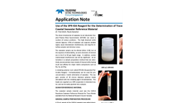 Use of the SPR-IDA Reagent for the Determination of Trace Metals in a Coastal Seawater Reference Material Application Note