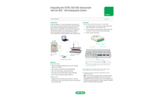 	Integrating the CETAC ASX-560 Autosampler with the NGC™ Chromatography System - Application Note