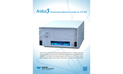 Aridus3 - Desolvating Nebulizer System for ICP-MS - Brochure