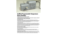 Teledyne CETAC - Model ​IsoMist - Programmable Temperature Spray Chamber​​ - Brochure