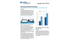 Automated Standard Preparation  - Application Note
