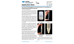 Use of the SPR-IDA Reagent for the Determination of Trace Metals in a Coastal Seawater Reference Material - Application Note