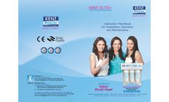 Kent Elite - Model II Plus - RO+UV Purifier with Easy Installation Options - User Manual