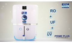 KENT Prime Plus Advanced RO I Multiple Purification Process I Digital Display - Video