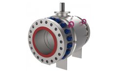 Velan - Model BT2 and BT3 Series - Side Entry Trunnion Ball Valve