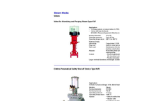 Model KVF - Valve for Atomizing and Purging Steam Brochure