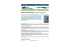 Fully Integrated Automated Sluice Gates Brochure
