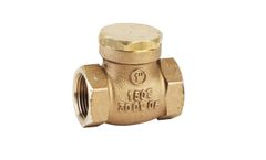 Conti - Model 70651 - Threaded Bronze Horizontal Piston Check Valve
