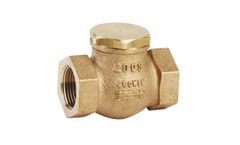 Conti - Model 70961 - Threaded Bronze Horizontal Piston Check Valve