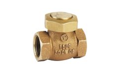 Conti - Model 75321 - Threaded Bronze Horizontal Piston Check Valve