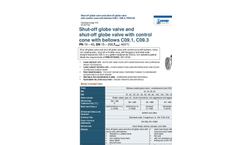 Model C09.1, C09.3 PN 10-40 - Shut-off Globe Valve Brochure