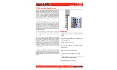 Shand & Jurs Biogas 97300 Waste Gas Burner - Datasheet