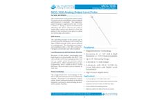 L&J Engineering - Model MCG 1030 - Analog Output Level Probe - Brochure