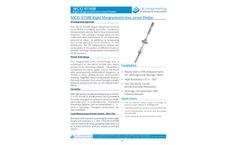 L&J Engineering - Model MCG 8150B - Rigid Magnetostrictive Level Probe - Datasheet