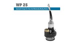 doa - Model WP 25 - Hydraulic Pumps for Clear And Moderatly Muddy Waters