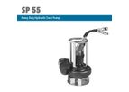 doa - Model SP 55 - Heavy Duty Hydraulic Trash Pump