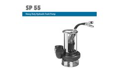 doa - Model SP 55 - Heavy Duty Hydraulic Trash Pump