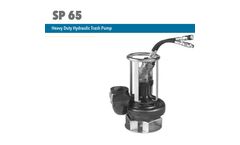 doa - Model SP 65 - Heavy Duty Hydraulic Trash Pump