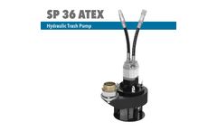 doa - Model SP36 ATEX - Hydraulic Trash Pump