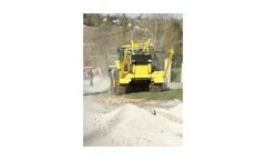 UNAC - Model 500P - Trencher on tyres