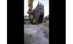 NHRP 28V Rotating Demolition Pulverizer Video
