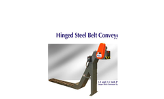 Jorgensen - Hinged Steel Belt Conveyors - Brochure