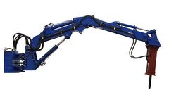 McQuaid - Pedestal Rock Breaker Boom Systems