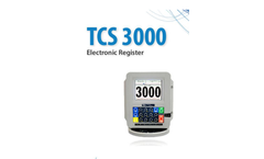 Model TCS 3000 - Electronic Register System Brochure