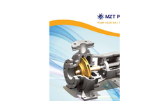 MZT - Model SCP - End Suction Centrifugal Pump - Brochure