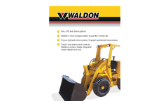 Waldon - Model 4500B - Subcompact Half Yard Loader Brochure