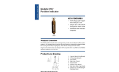 Models X107 - Position Indicator Brochure