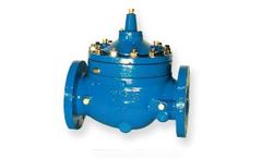 Singer Valve - Model 106 / S106-PT / PTC - Full Port, Double Chamber, Hydraulically Operated Valve