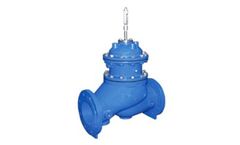 Singer Valve - Model 106/S106-PGM - Full Port, Integral Back-Up, Dual Diaphragm, Automatic Control Valve