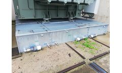 Akhelec - Model BAFX - Modular Containment Bunds Fitted with a Fire Extinguishing Systems