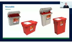 EcoSharps: Safe & Sustainable Sharps Container Reuse System - Video