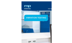 m+p international - Vibration Testing - Brochure