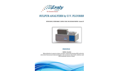 Eraly - Sulfur/Nitrogen and Chlorine Elemental Analyzers - Brochure