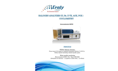 Eraly - Model ASTM D4929 - Halogen / Chlorine Analyzer - Brochure