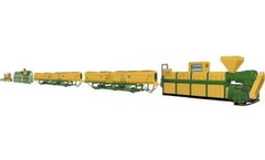 Lung Meng - Model PVC-100PP - Pipe Extruder