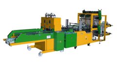 Lung Meng - Model GS800QP-4/GS800QP-6, GS1000QP-4/GS1000QP-6 - Economic Type Servo-Driven Double Layer T-Shirt Bag Making Machine