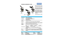  	Bel - Model M5-Thermo A64M - Moisture Analyzer - Brochure
