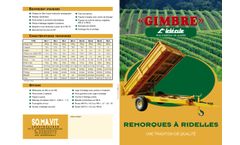 Gimbre - Model RB - Side Panels Tipping Trailer - Brochure