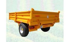 Gimbre - Model RB - Side Panels Tipping Trailer