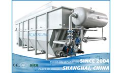 Shanghai Jorsun - Model SDAF series - High Efficient sedimentation Dissolved Air Flotation