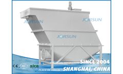 Shanghai Jorsun - Model LST2 series with sludge scraper - Lamella Clarifier