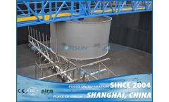 Shanghai Jorsun - Model ZXN series - Sludge scraper (sludge thickener)