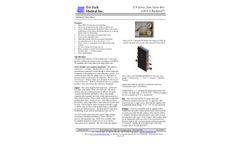Tri-Techmedical - Model EZ - Backfeed Retrofit Kits - Brochure