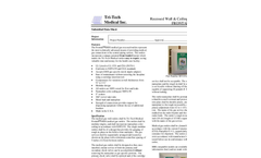 Tri-Techmedical - Model DISS - Medical Gas Wall Outlets -Brochure