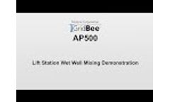 Wet Well Mixing- Lift/Pump Stations- GridBee AP500 Demonstration - Video